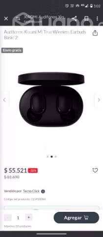 audífonos inalámbricos Xiaomi mi true wirele