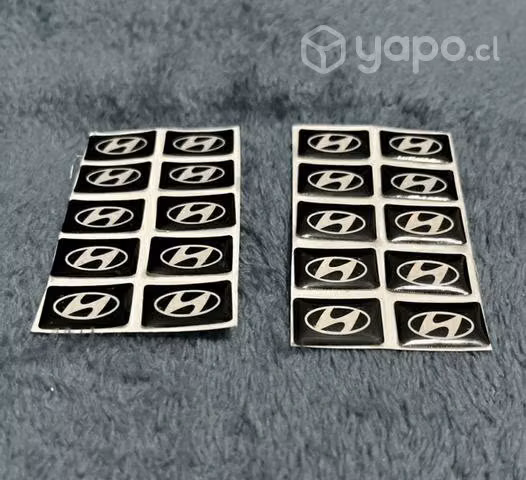 Logo botonera auto Hyundai
