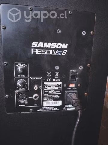 Monitor de estudio activo Samson Resolv SE8