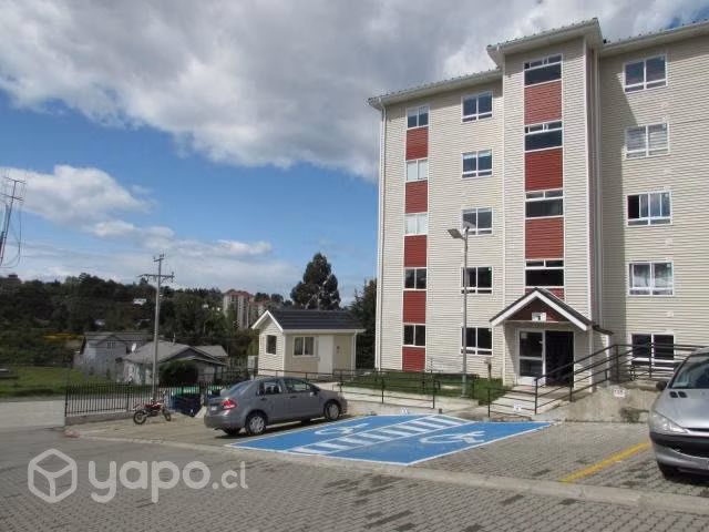 Depto 1 dormitorio en Condominio Plaza Pelluco