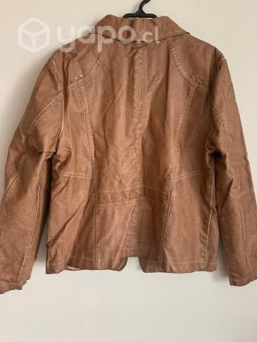 Chaqueta de PU Talla L - Imagen 2