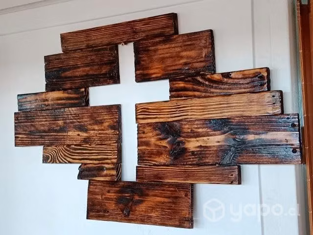 Cuadros decorativos en madera