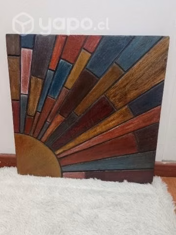 Cuadros decorativos en madera