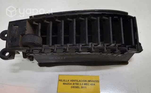 Rejilla Ventilacion (MVA233) Mazda BT50 Tailandesa