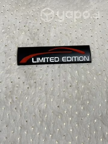 Logo metálico auto limited edition