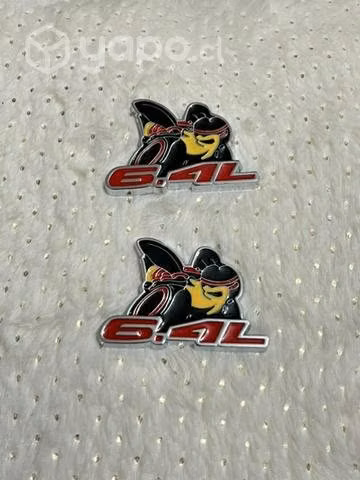 Logo metálico Dodge Super BEE 6.4 gl