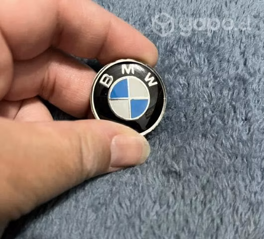 Logo metálico perilla interior auto BMW 29 mm