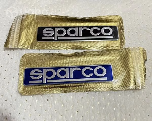 Logo metálico auto Sparco x1