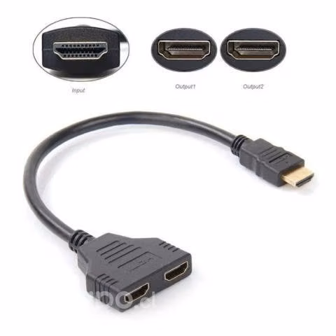 Cable Spliter HDMI - 1 entrada 2 salida