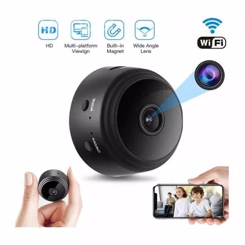 Camara Mini Wifi, USB Recargable, App BABIQ PRO