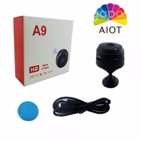 Camara Mini Wifi, USB Recargable, App BABIQ PRO