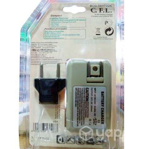 Cargador de Pilas con 2 pilas Recargables AA - Imagen 2