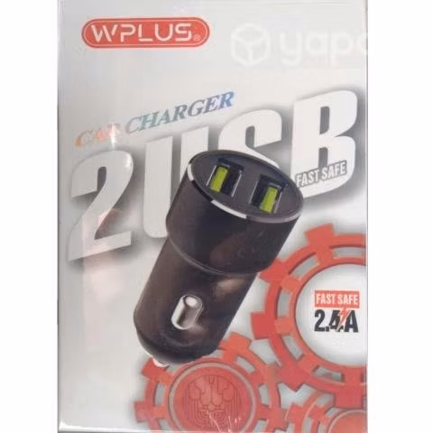 CARGADOR PARA AUTO USB - doble para auto