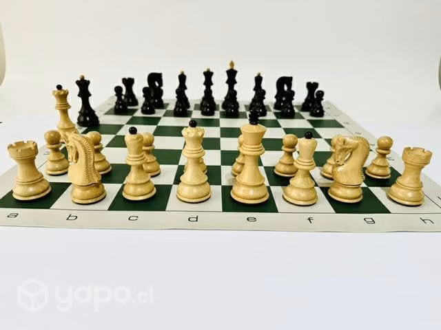 Set de ajedrez de madera - Zagreb 1954