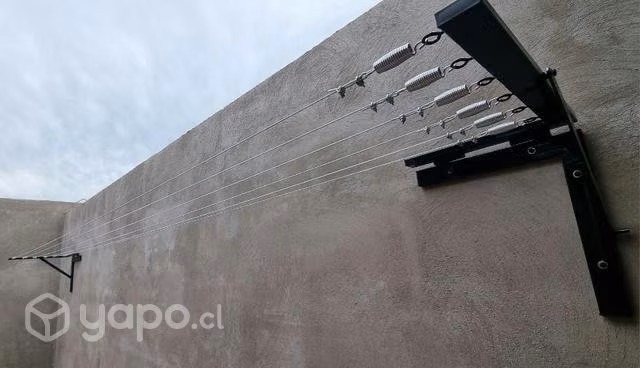 Tendedero plegable 3 y 5 mts