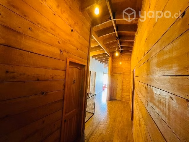 100% Madera Nativa, casa en parcela
