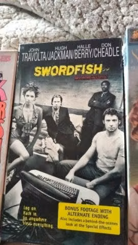 Pelicula swordfish vhs