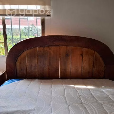Cama 2 plazas Raulí Macizo UNICA , hecha a mano