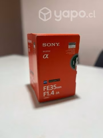 Lente Sony 35mm f1.4 FE