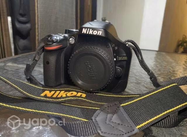 Camara nikon reflex d5200 + lentes + accesor