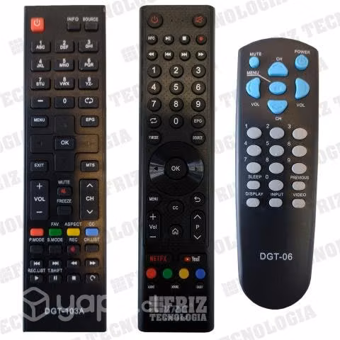 Control remoto DAEWOO Para TV Lcd Plasma Led Smart - Imagen 3