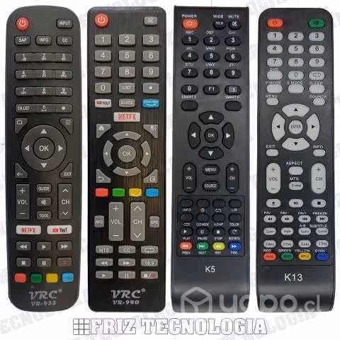 Control remoto MASTER G Para TV Lcd Plasma Led Sma