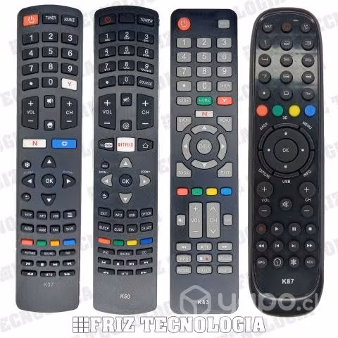 Control remoto MASTER G Para TV Lcd Plasma Led Sma