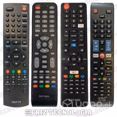 Control remoto MASTER G Para TV Lcd Plasma Led Sma