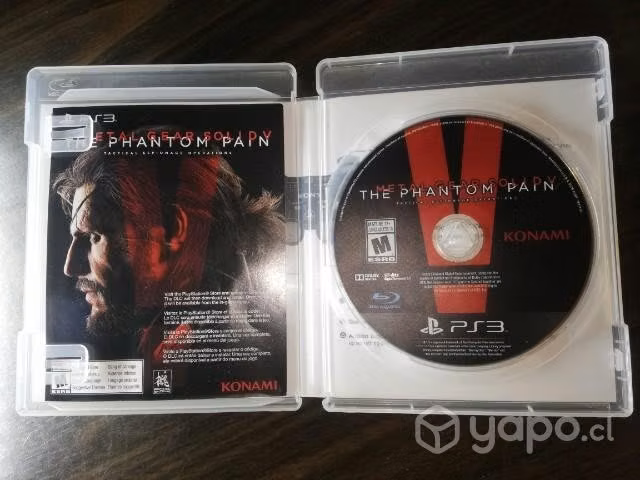 Metal gear solid 5 the phantom pain. ps3.