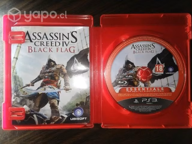 ASSASSINS CREED lV BLACK FLAG. PS3.