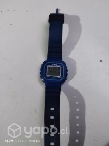 Reloj Casio modelo la-20wh azul - Imagen 2