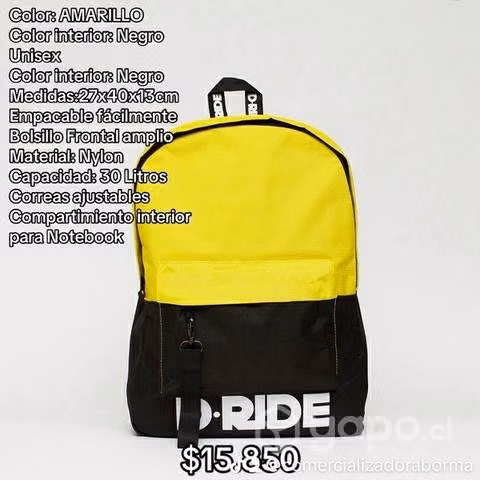 Remato +400 mochilas especial para iniciar pyme