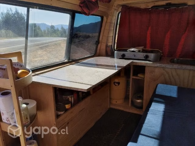 Furgon camperizado tipo motorhome