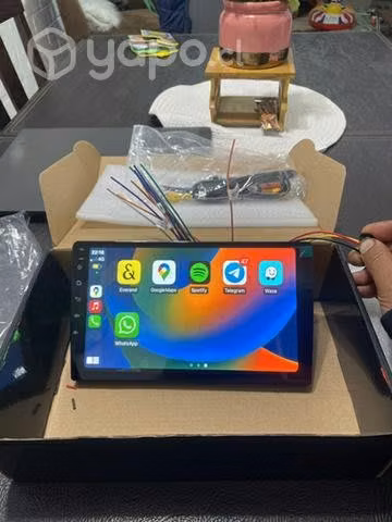 Radio car play y Android auto 9 pulgadas