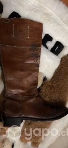 Botas de cuero la Martina - Imagen 3