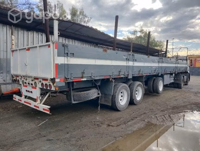 Servicio de transporte rampla plana 28t