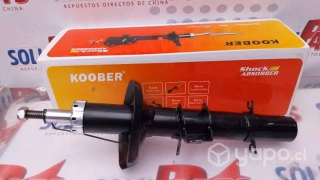 Amortiguador delantero simple izquierdo para v5