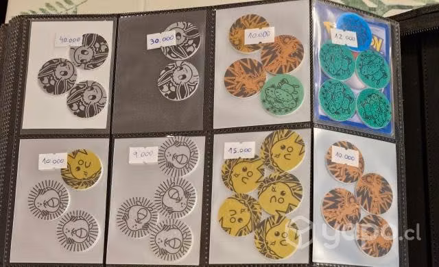 Monedas Pokemon Vintage
