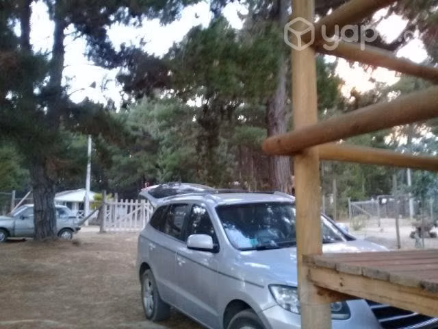 Terreno con cabaña laguna verde