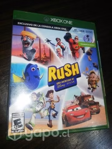 Rush. una aventura de disney pixar. xbox one.