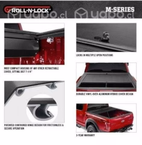 Tapa rigida aluminio Rock n Lock Silverado