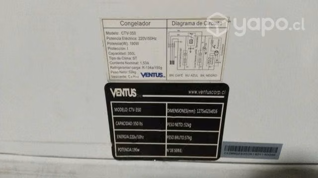 Maquina ctv-350