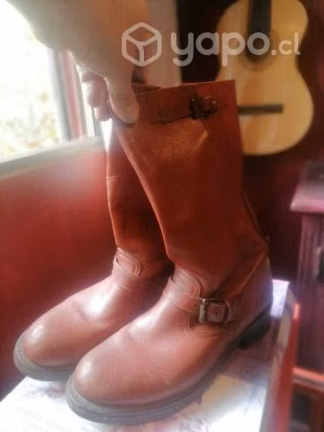 Botas clásicas de moto