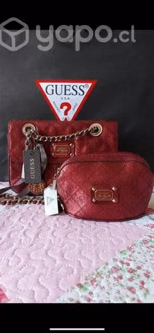 Cartera + Cosmetiquero original Guess - Imagen 2