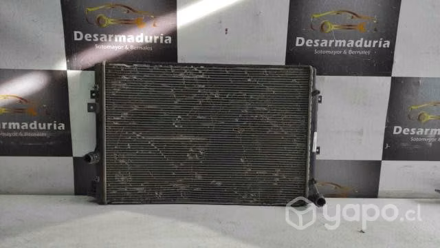 Radiador agua Tiguan 2008 a 2013. 2.0