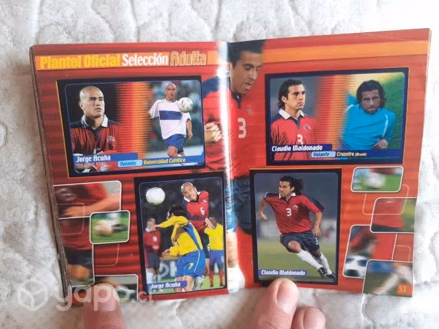 Album Mini La Roja de Chile Completo