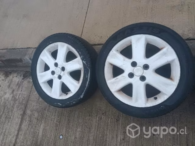 Llantas aro 16 4x100 neumas 195/50R16 - Imagen 3