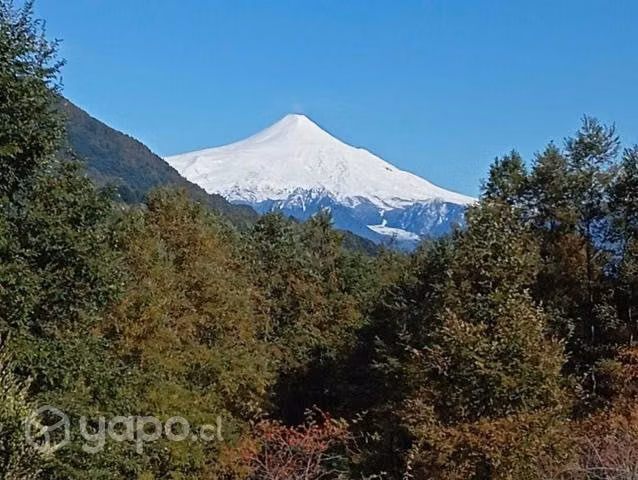 Parcela 5.000m2 pucon, huife vista volcan villarri