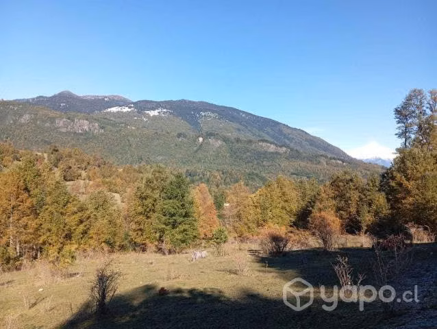 Parcela 5.000m2 pucon, huife vista volcan villarri