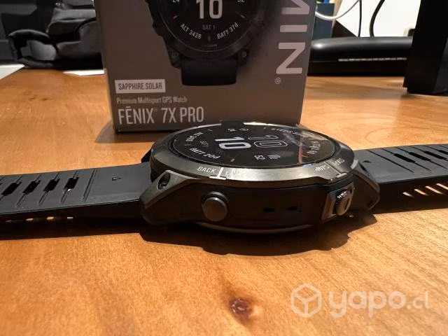 Garmin Fenix 7X PRO Sapphire Solar - Nuevo sin uso